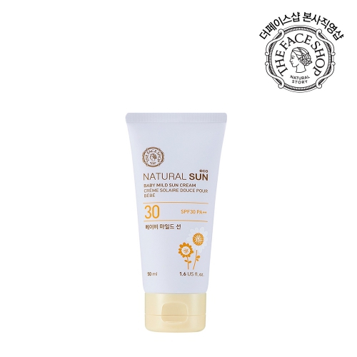 롯데마트몰 - [더페이스샵] 내추럴 선 에코 베이비 마일드 선 SPF30 PA+++ 상세정보 [더페이스샵] 내추럴 선 에코 베이비 마일드 선 SPF30 PA+++