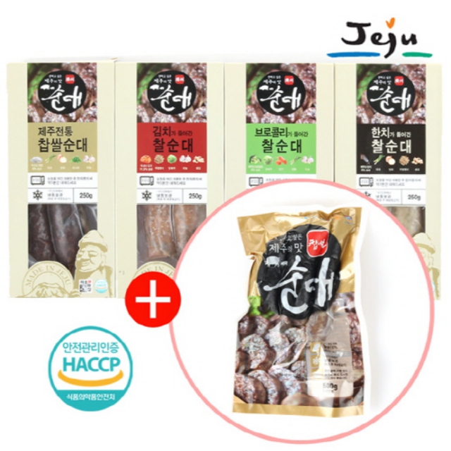 롯데마트몰 - [탐모라식품] 제주 찰순대 A세트(찹쌀순대500g... 상세정보 [탐모라식품] 제주 찰순대 A세트(찹쌀순대500g+브로콜리/찹쌀/김치... 