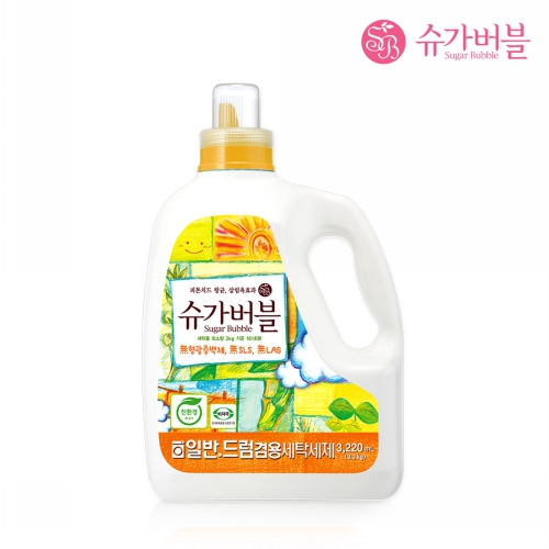 롯데마트몰 - [슈가버블] 고농축 액체세탁세제 3.3kg 상세정보 [슈가버블] 고농축 액체세탁세제 3.3kg
