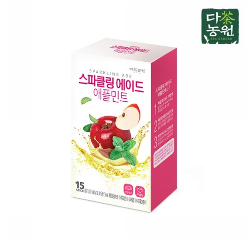 롯데마트몰 - 다농원 스파클링에이드 애플민트 75g(5gx15T) 상세정보 다농원 스파클링에이드 애플민트 75g(5gx15T)