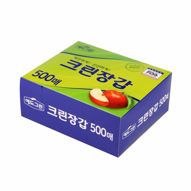 롯데마트몰 - 애드그린 크린 위생장갑 500매 상세정보 애드그린 크린 위생장갑 500매